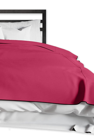 Fascinator Lush Throw  Merlot Microvelvet - King Size