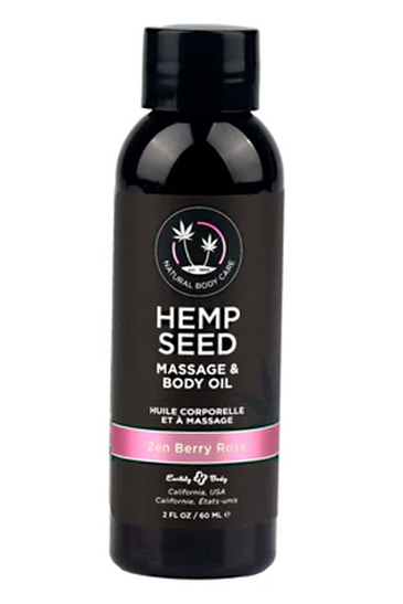 Massage Oil Zen Berry Rose 2 fl oz / 60 ml