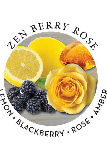 Massage Oil Zen Berry Rose 2 fl oz / 60 ml