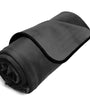 Fascinator Throw Black Velvish - Travel Size