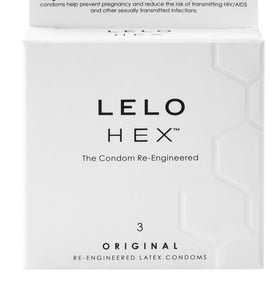 HEX Original Condoms, 3 Pack