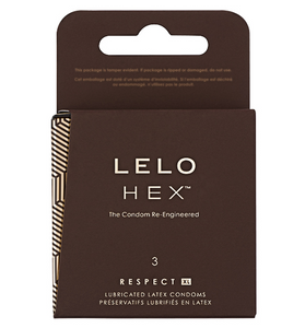 HEX Respect XL Condoms, 3 Pack