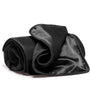 Fascinator Throw Black Microvelvet - Regular Size
