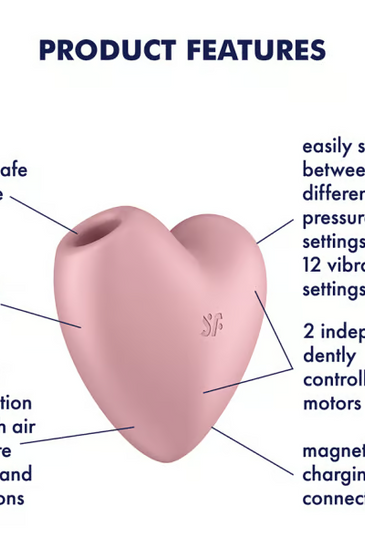 Cutie Heart - Light Red