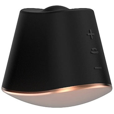 Elegance Dazzling Rotating & Vibrating Clitoral Stimulator Black