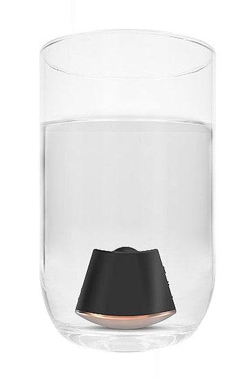 Elegance Dazzling Rotating & Vibrating Clitoral Stimulator Black