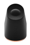 Elegance Dazzling Rotating & Vibrating Clitoral Stimulator Black